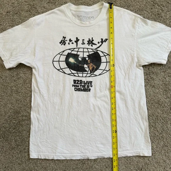 🔴Wu-Tang Shirt Size Large Live From The 36 Chambers Kung Fu Rare Rza